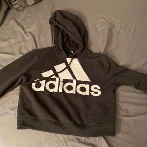 Adidas Cropped Hoodie
